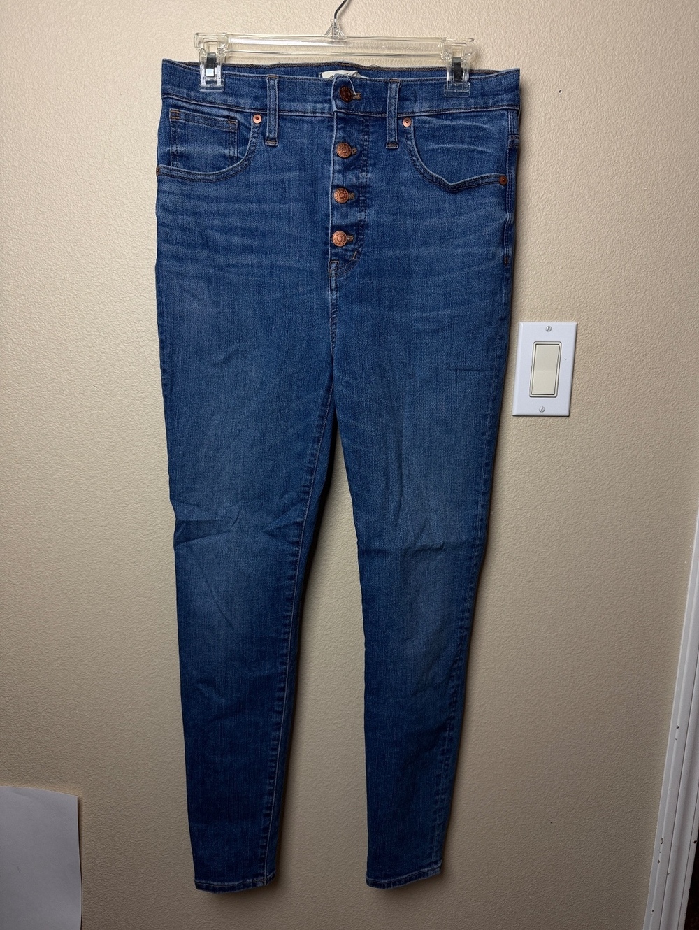 Madewell Jeans: 11” High Rise Skinny Button Fly | Size